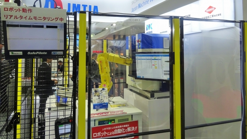 ４社共同でロボシステムを提案／日本工作機械輸入協会
