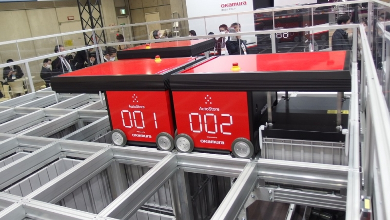 ユニークな自動倉庫や柔軟に使える搬送ロボット【その１】／国際物流総合展