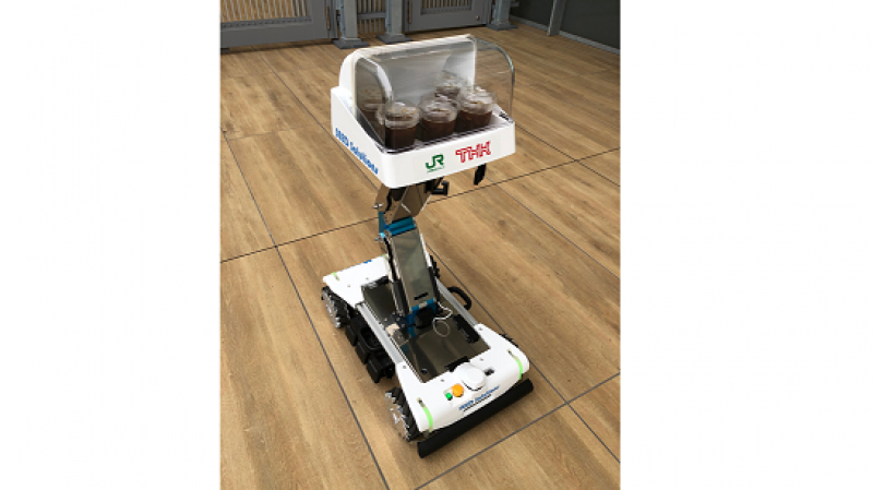自律搬送ロボを発売、駅での実証実験を開始／THK