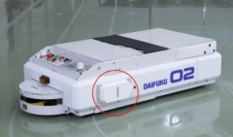 低床式AGVでもワイヤレス充電が可能に／ダイフク