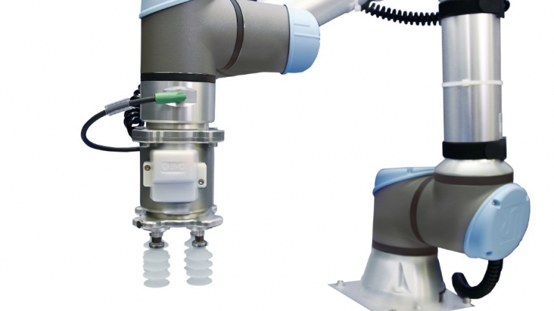 SMCの真空グリッパーをUR＋に認証／ユニバーサルロボット