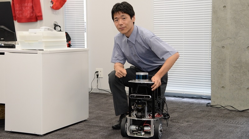 ［気鋭のロボット研究者vol.14］地図とカメラで障害見極め【後編】／名城大学 田崎豪准教……