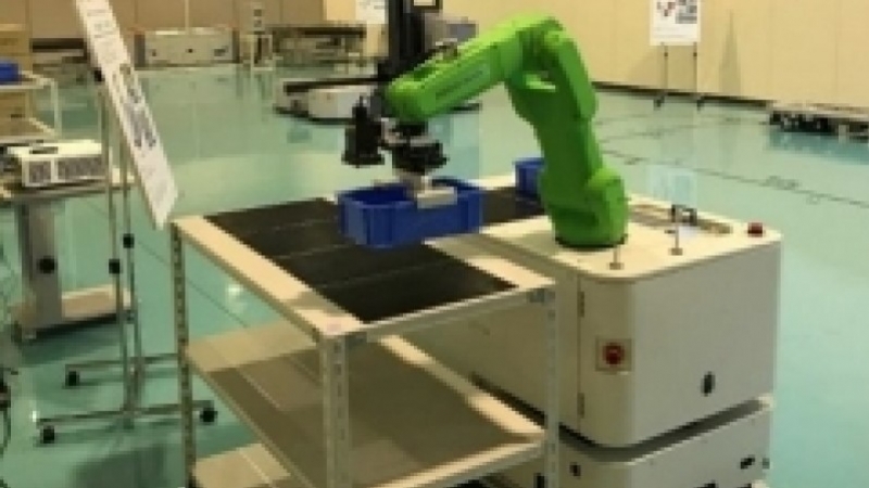 協働ロボット搭載のAGVを発売／明電舎