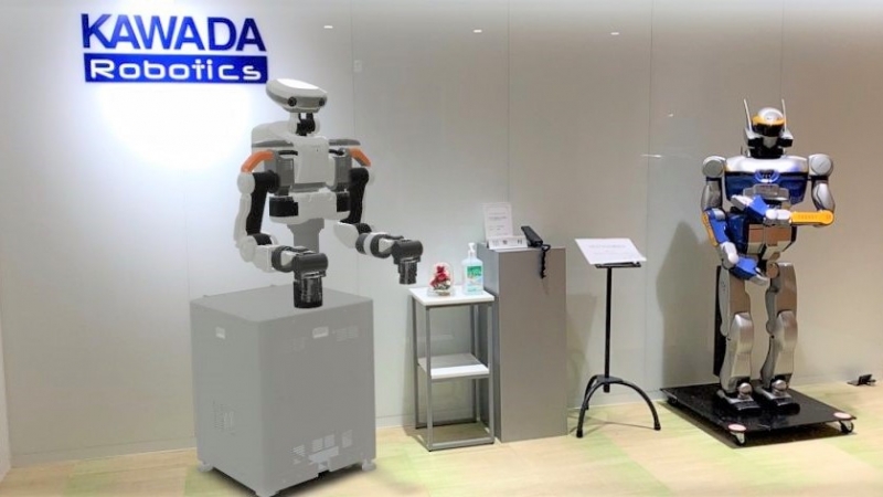 ヒト型ロボットのARサービス開始／カワダロボティクス