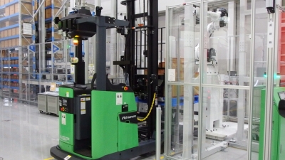 ショールームを全面改装、最新の物流自動化を提案／トヨタL&Fカンパニー