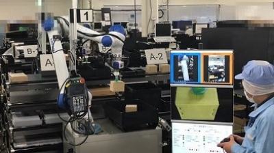 製造現場でローカル５Gを活用した実証実験／NEC