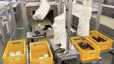 食器の仕分けを完全自動化するための実証実験を開始／TechMagic
