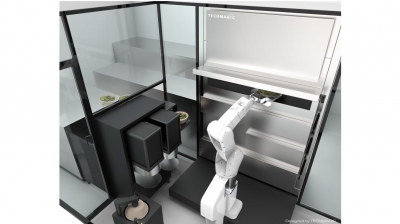 サラダ調理ロボットの共同開発を開始／TechMagic