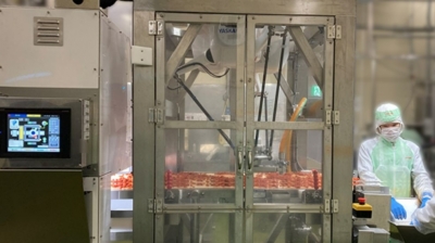 AIを活用しロボでトマトのへたを除去／カゴメ