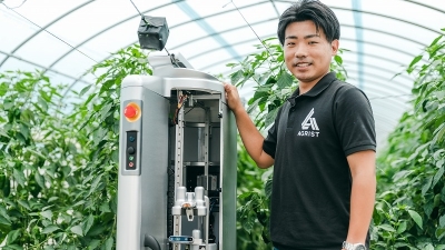 ロボットで野菜の収穫作業を自動化！／AGRIST 高辻克海CVO インタビュー