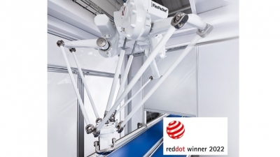 パラレルリンクロボットがレッド・ドット賞を受賞／ABB