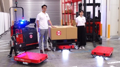 １t可搬タイプ登場、物流支援ロボットのラインナップ拡充／ZMP