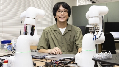 [気鋭のロボット研究者vol.26] 見ず触れず検知するロボットハンド【前編】／大阪大学　……