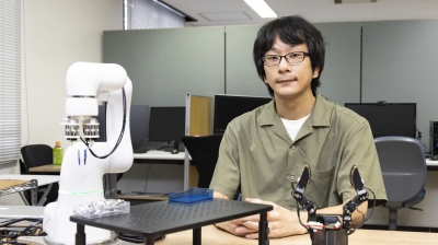 [気鋭のロボット研究者vol.26] 見ず触れず検知するロボットハンド【後編】／大阪大学　……