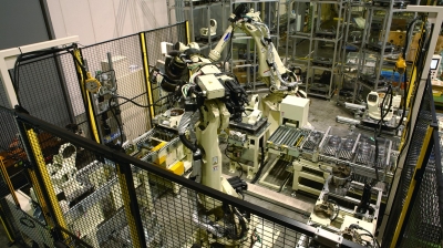 産業用ロボット工場をリニューアル、工程間搬送にAMRを導入／ダイヘン