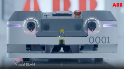 AIと３DビジョンでAMRを誘導する技術開発／ABB