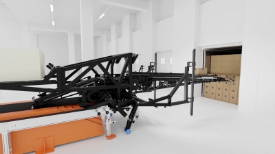 トラック上のコンテナからの荷下ろしロボットを開発／Mujin