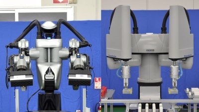 最大可搬が10kgの双腕協働ロボット「RIDRSシリーズ」を発売／芝浦機械