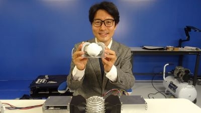 [気鋭のロボット研究者vol.32]球状の歯車が無制限に回転【前編】／山形大学 多田隈理一……
