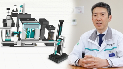 サービスが競争力の源泉に／スギノマシン
