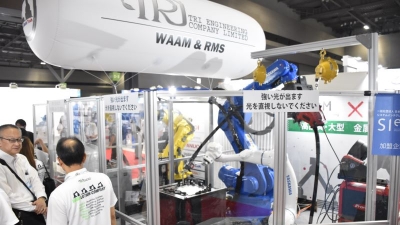 ロボットの切削加工の利点を訴求／トライエンジニアリング、イワタツール