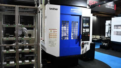 合同でブースを構え、多品種少量の自動化を提案／ブラザー工業、三和ロボティクス
