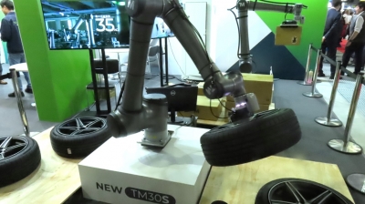35kg可搬の協働ロボットを国内初披露／TECHMAN ROBOT