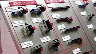 電動シリンダーで省エネに貢献／アイエイアイ