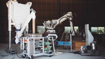 住宅の３Dプリント用ロボットアームを３台導入／セレンディクス