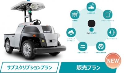 屋外無人搬送ソリューションの「販売プラン」を提供開始／eve autonomy