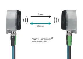 非接触・イーサネット通信給電カプラ NEARFI