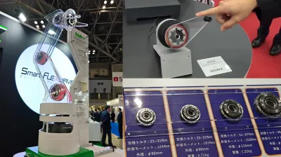 [iREX2025レポートvol.8]要素部品の新製品や新たな使い方が続々