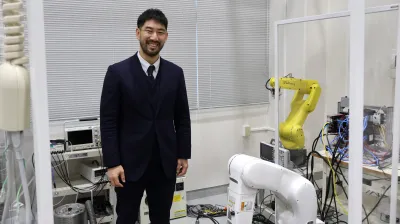 [気鋭のロボット研究者vol.35]高精度なロボット切削を【前編】／明治大学 田島真吾 専……