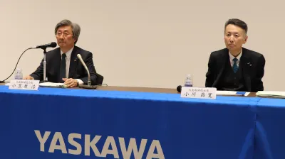 小笠原会長が社長を兼任、小川社長はAIロボティクス事業統括に／安川電機