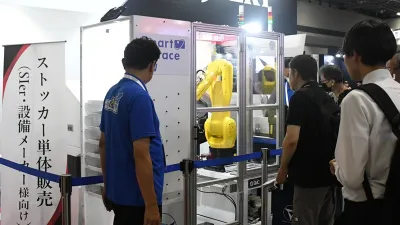 コラボ展示で研削加工の自動化を提案／ジェイテクト、松本機械工業