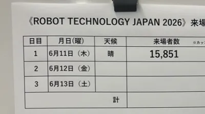 会期初日の来場者数は…！