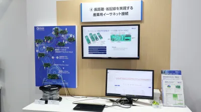 ロボットの省スペースやコストダウンに／アナログ・デバイセズ