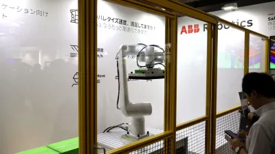 高速な協働ロボットを披露／ABB