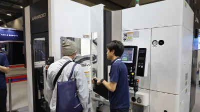 省スペースな自動化を提案／オークマ