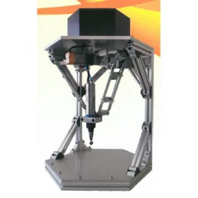 バリ取り仕上げシステム「パラレルリンク型バリ取りロボット」