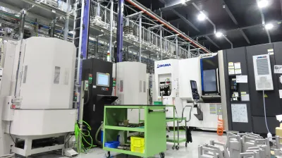 2600種類を効率的に生産、９工程をワンチャックで／東北日東工器